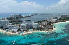 Passeio de helicóptero por Cancún