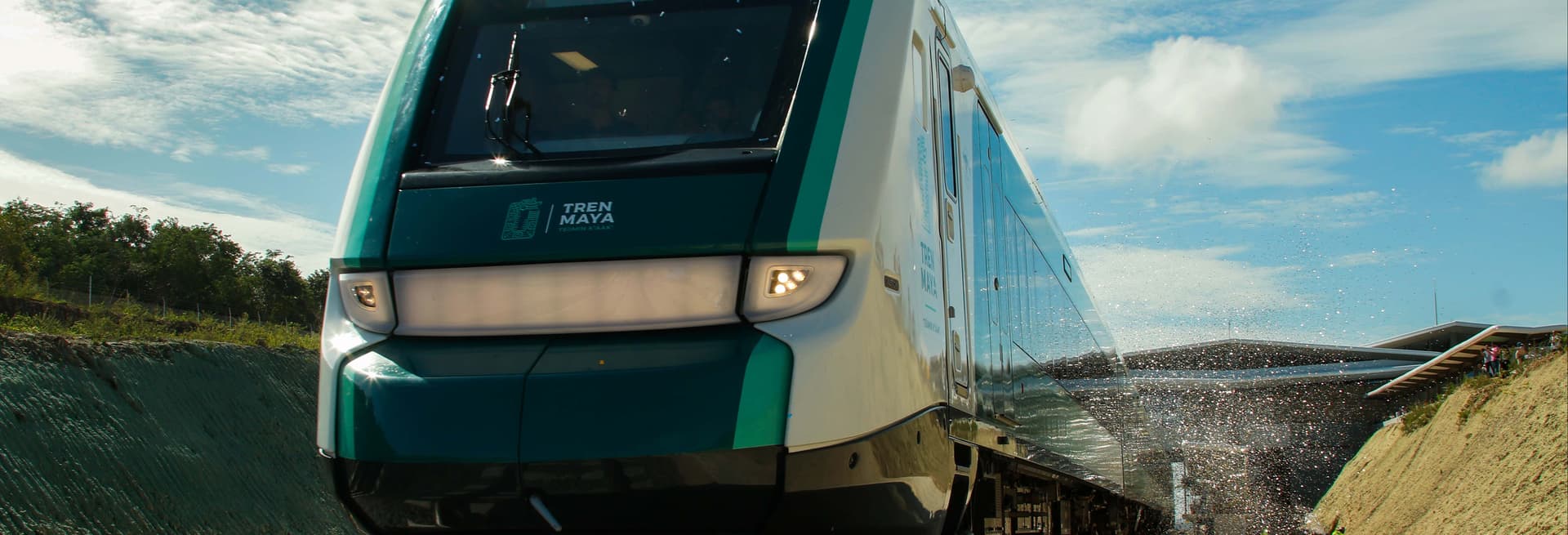 Maya Train between Cancun + Chichen Itza