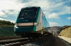 Maya Train between Cancun + Chichen Itza